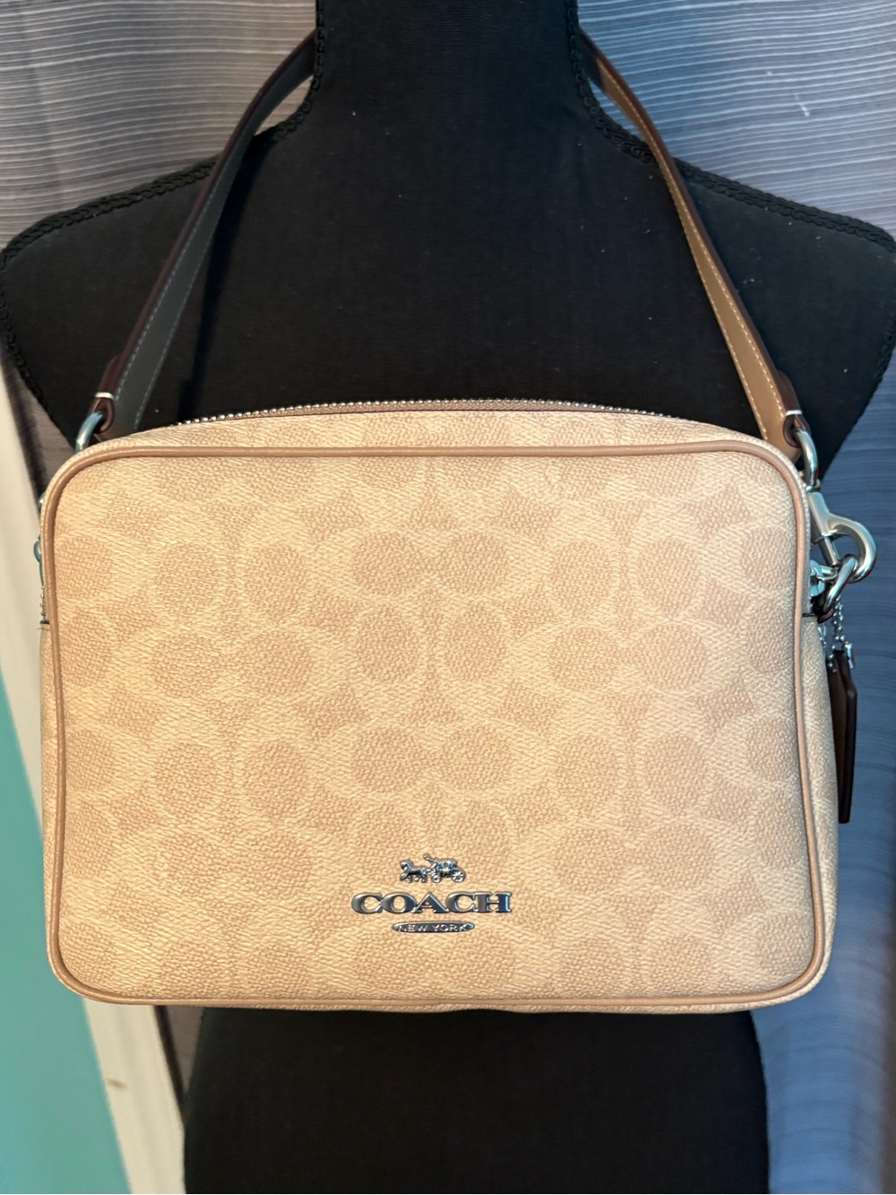 Coach Signature Canvas Bag
